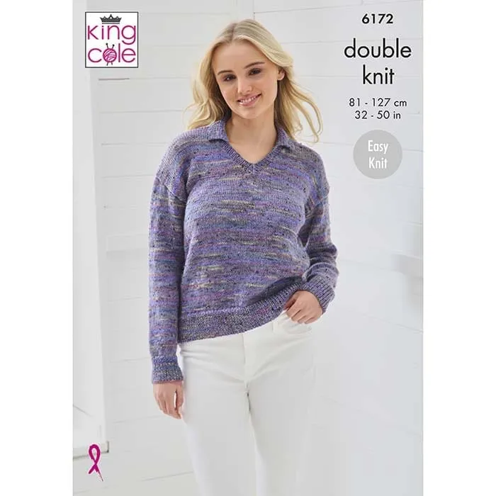 king-cole-patterns-6172-pullover-strickanleitung-prism-dk image 1