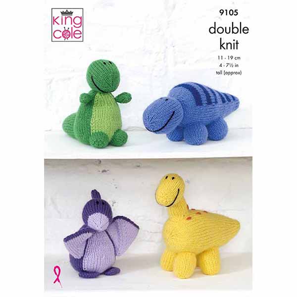 king-cole-9105-dinosaurier-strickanleitung-big-value-dk image 1