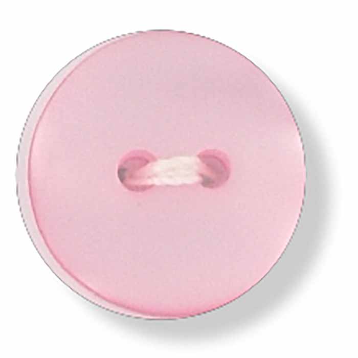 king-cole-haberdashery-round-plain-knopf-rosa-24-ligne image 1