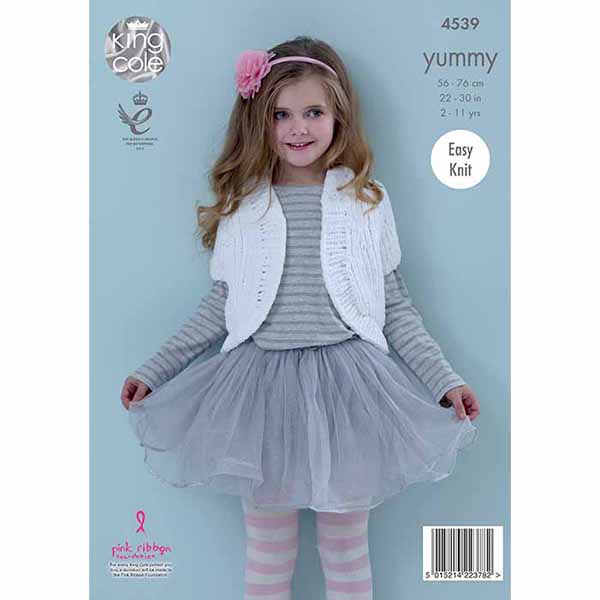 king-cole-4539-boleros-strickanleitung-yummy-kurzjacke image 2