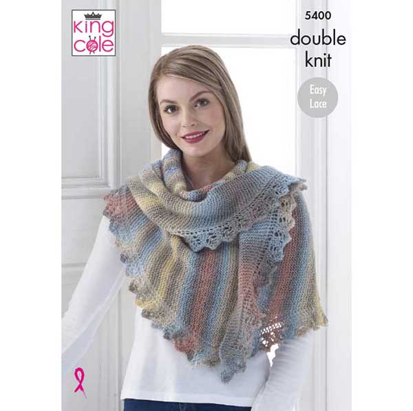 king-cole-5400-strickanleitung-schal-cowl-m-tze-riot-dk image 1