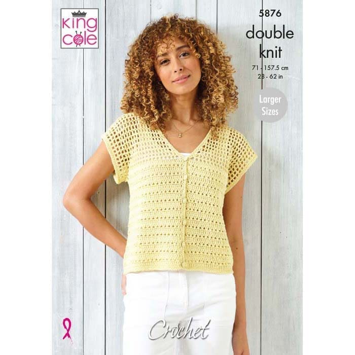 king-cole-5876-top-jacke-h-kelanleitung-finesse-dk image 1