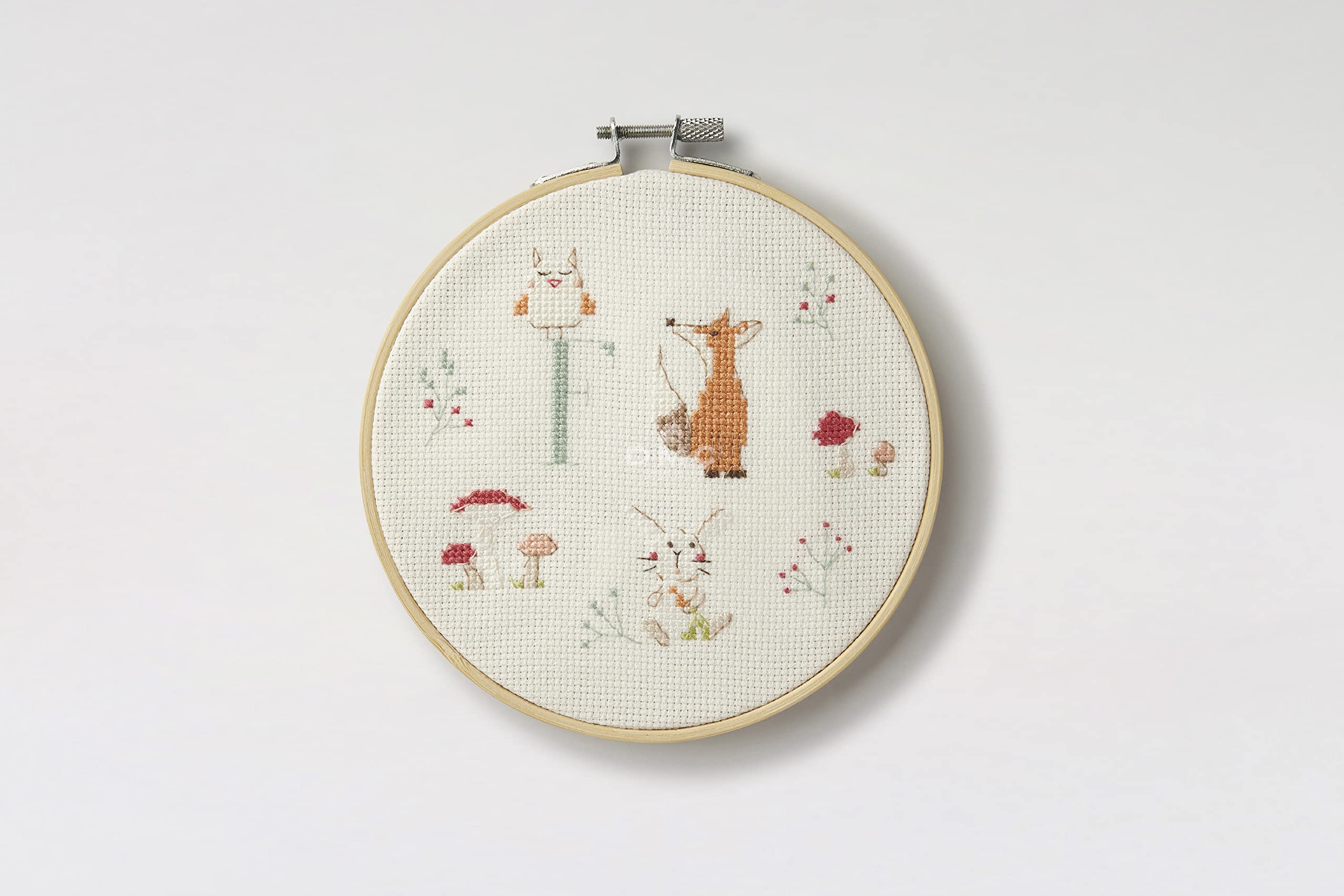 dmc-kreuzstich-set-waldfreunde-monogramm-kinderzimmer image 2