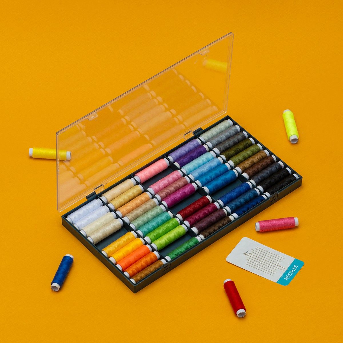 hobbii-zubeh-r-n-hgarn-set-50-farben-box-mit-nadeln-one-size image 4