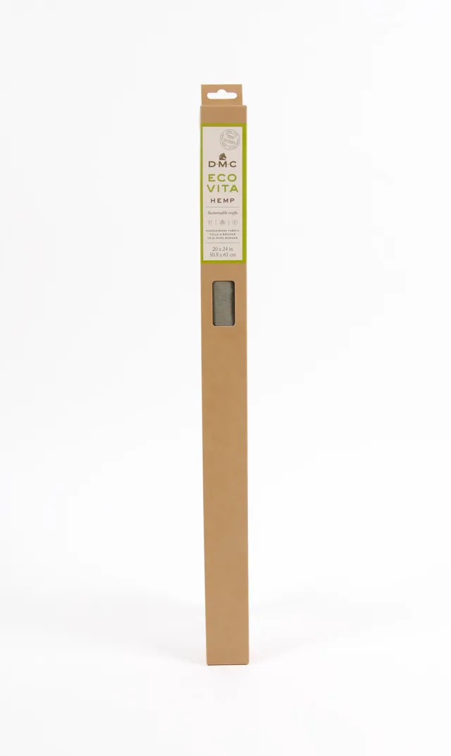 dmc-eco-vita-hanfstoff-beige-sticken-50x70-cm image 1