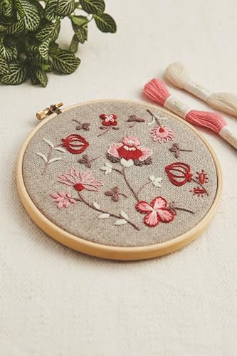 dmc-indienne-blumen-stickset-mittel-marie-dominique image 4