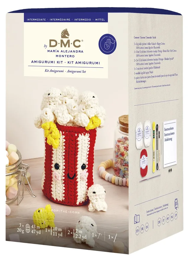 dmc-pop-the-corn-amigurumi-h-kelset-14x7cm-baumwolle image 1