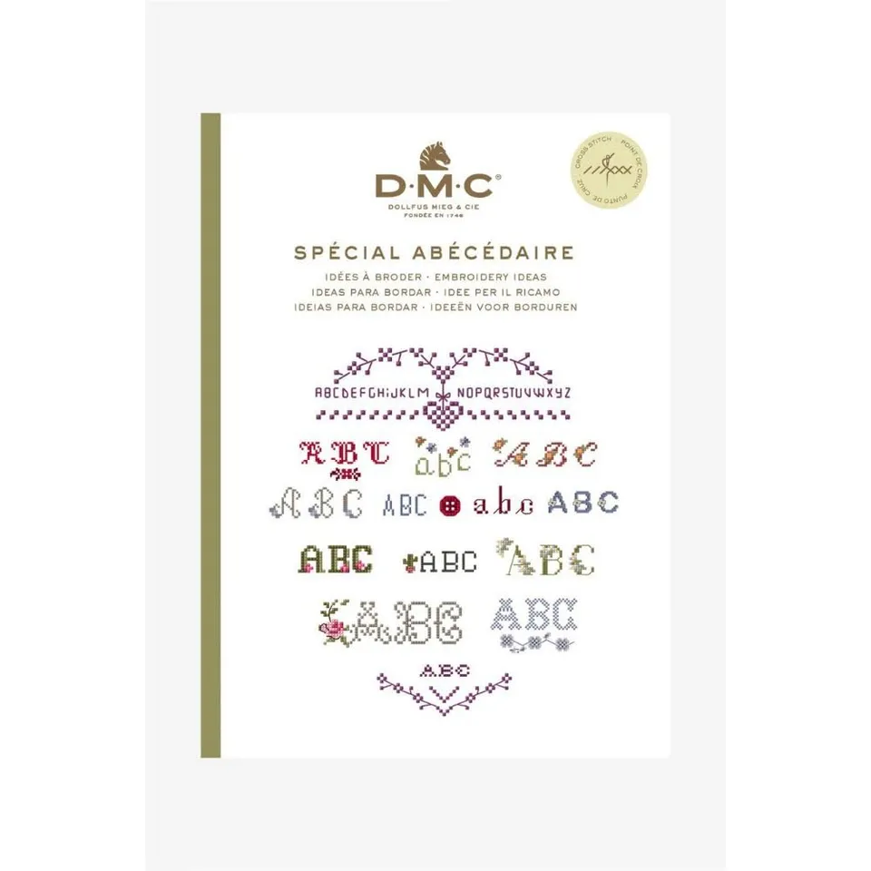 dmc-abc-kreuzstich-b-chlein-stickbuch-a6-40-seiten image 1