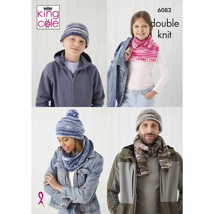 king-cole-patterns-6082-strickanleitung-accessoires-camouflage image 1