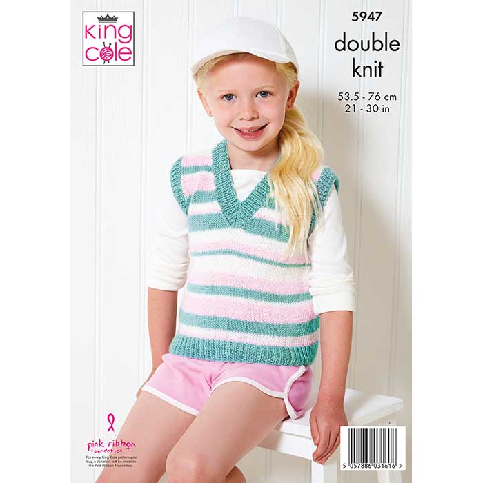 king-cole-5947-bolero-strickanleitung-glitz-dk image 2