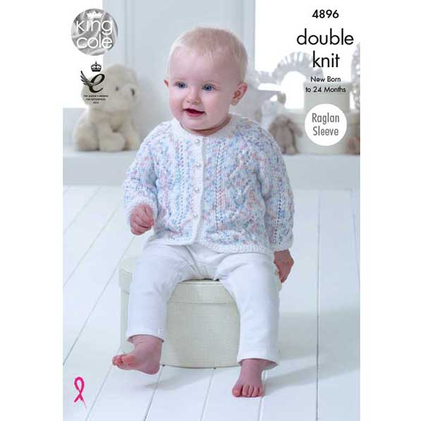 king-cole-4896-baby-set-strickanleitung-cherish-dash-dk image 1