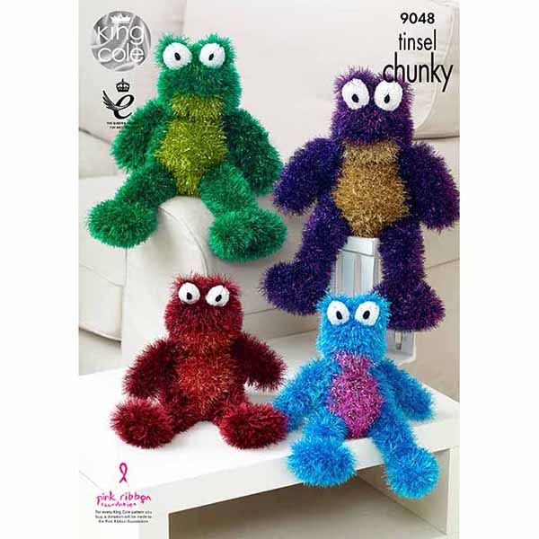 king-cole-9048-strickanleitung-tinsel-frogs-chunky image 1