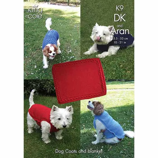 king-cole-strickanleitung-hundemantel-decke-big-value-dk-aran image 1