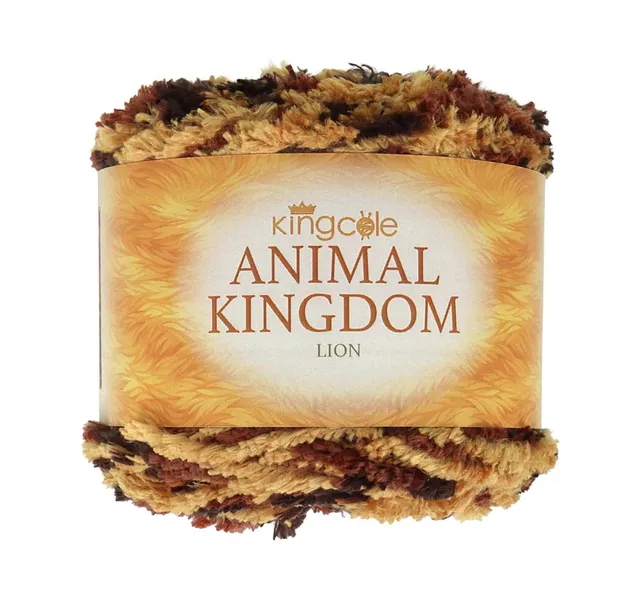 king-cole-animal-kingdom-wolle-strickgarn-bunt-effektgarn image 1
