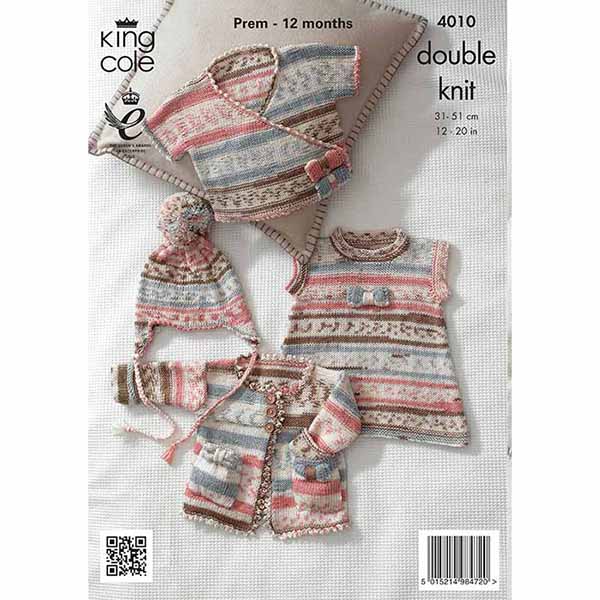 king-cole-4010-strickanleitung-babyset-cherish-dk image 2