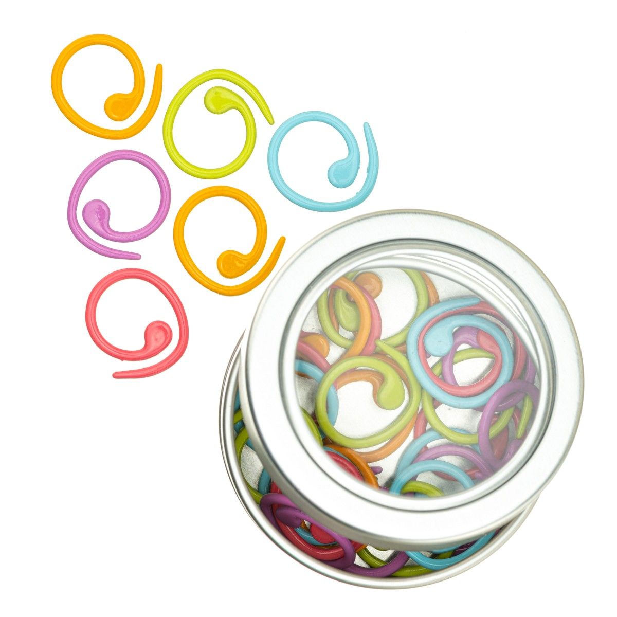 hobbii-maschenmarkierer-spiral-bunt-metall-one-size image 3