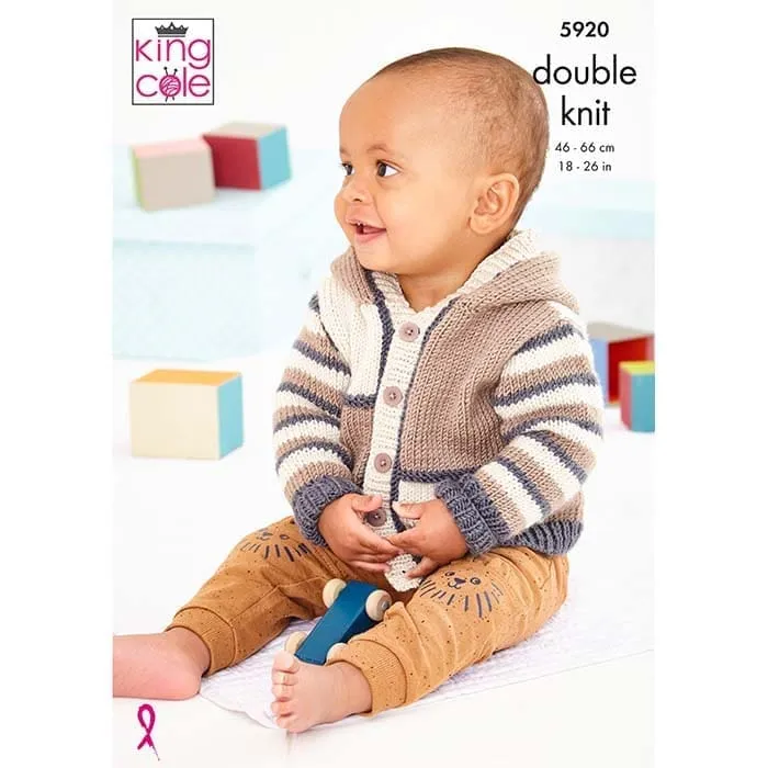king-cole-5920-strickanleitung-pullover-jacke-cherished-dk image 1