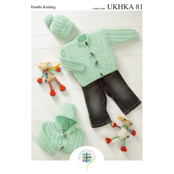 king-cole-patterns-ukhka-81-strickanleitung-jacke-m-tze image 1