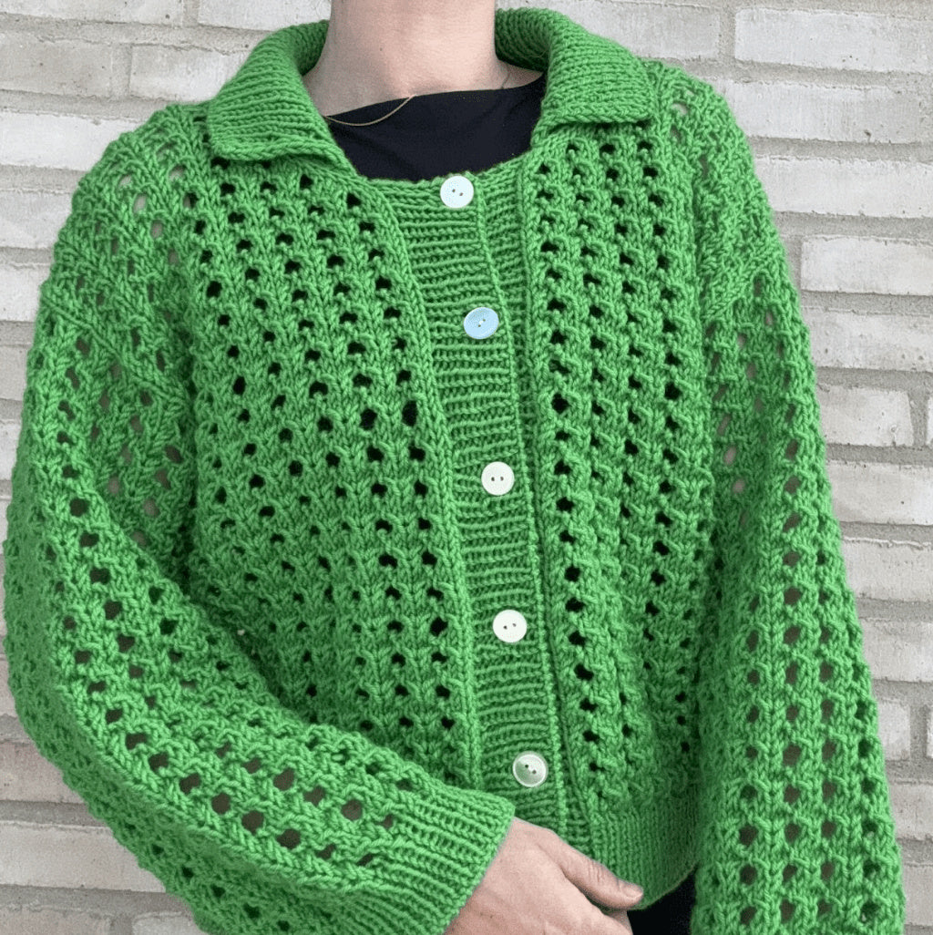 hobbii-easy-hole-polo-cardigan-strickanleitung-xs-4xl image 1