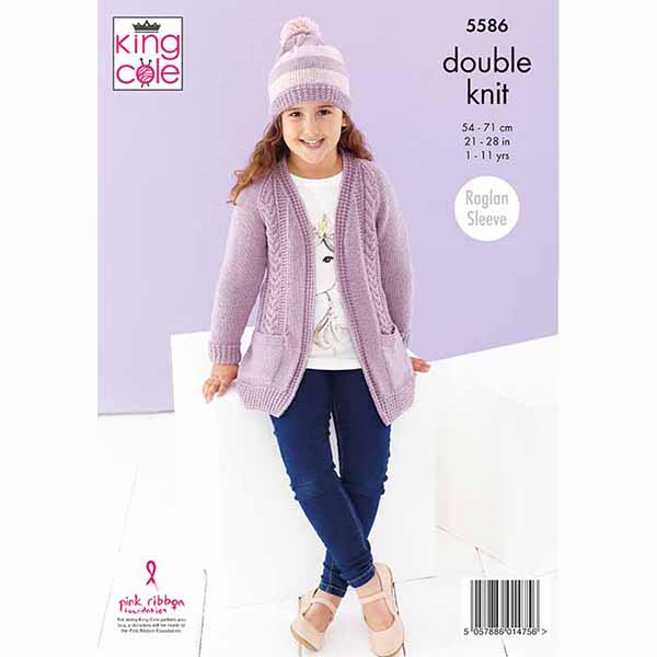king-cole-5586-cardigans-m-tze-strickanleitung-cherished-dk image 2