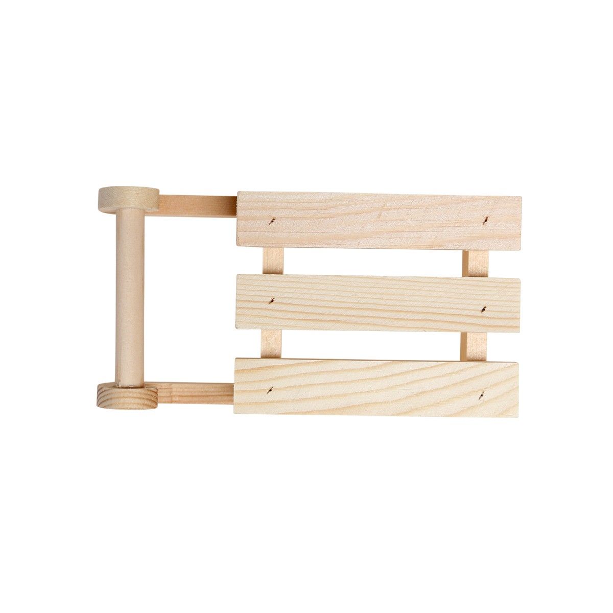 hobbii-schlitten-aus-holz-19-5-x-10-cm-mini-f-r-wichtel image 2