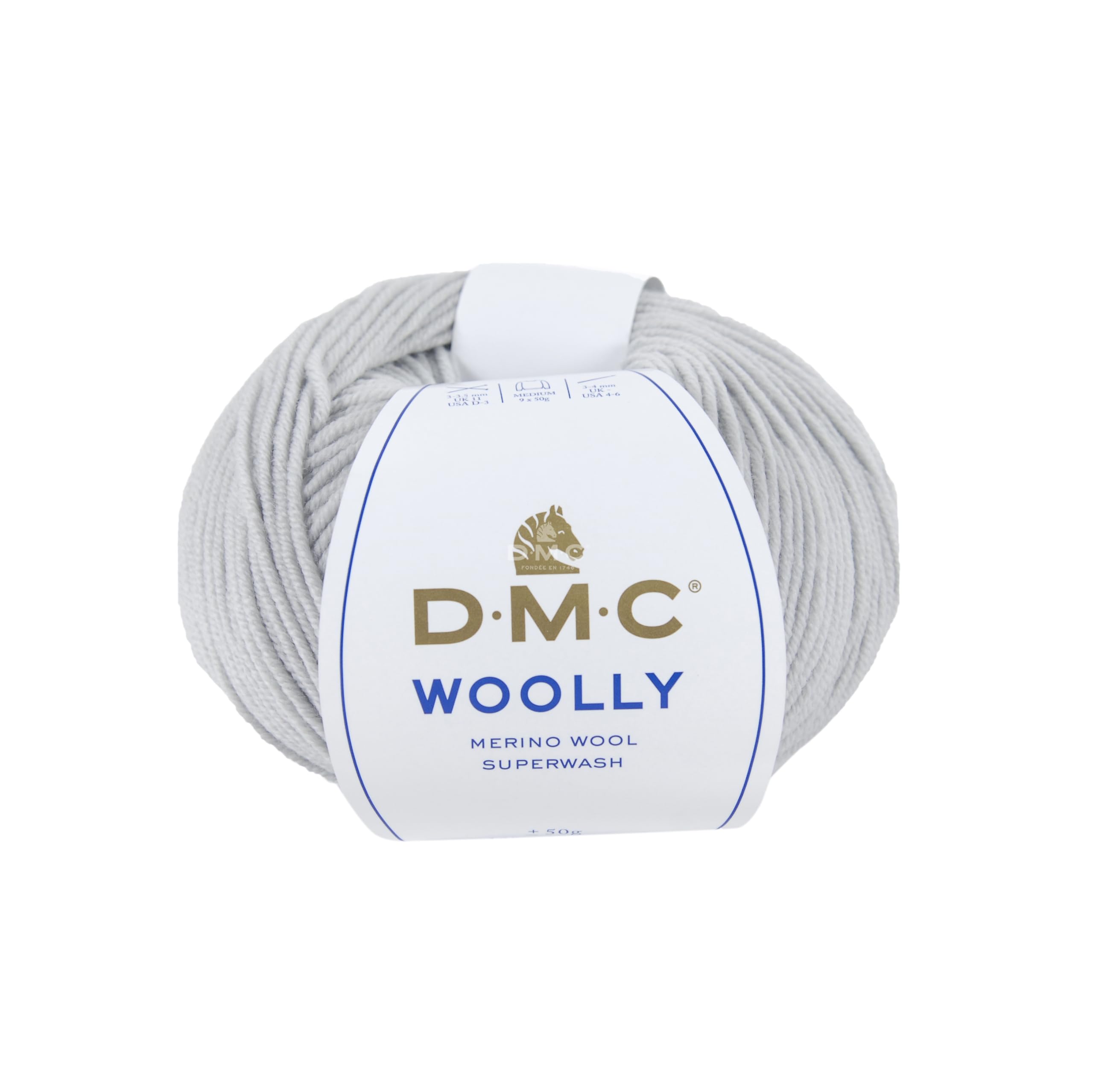 dmc-woolly-merino-essentiel-strickgarn-100-merinowolle-50g image 1