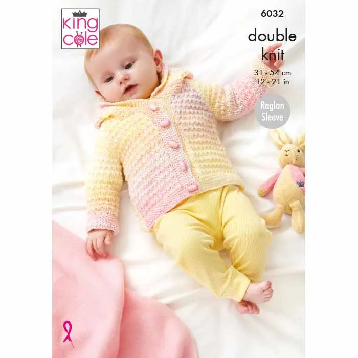 king-cole-6032-strickanleitung-cardigan-cape-jacke-cutie-pie-dk image 1