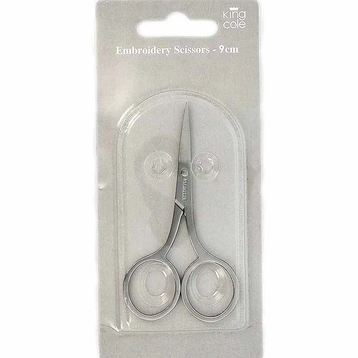 king-cole-haberdashery-stickschere-10-cm-spitz image 1