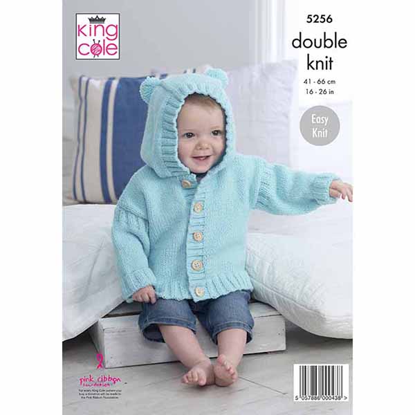 king-cole-5256-jacken-strickanleitung-big-value-baby-dk image 2