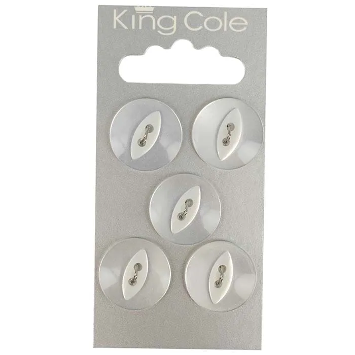 king-cole-haberdashery-fish-eye-buttons-kn-pfe-transp-gro image 1