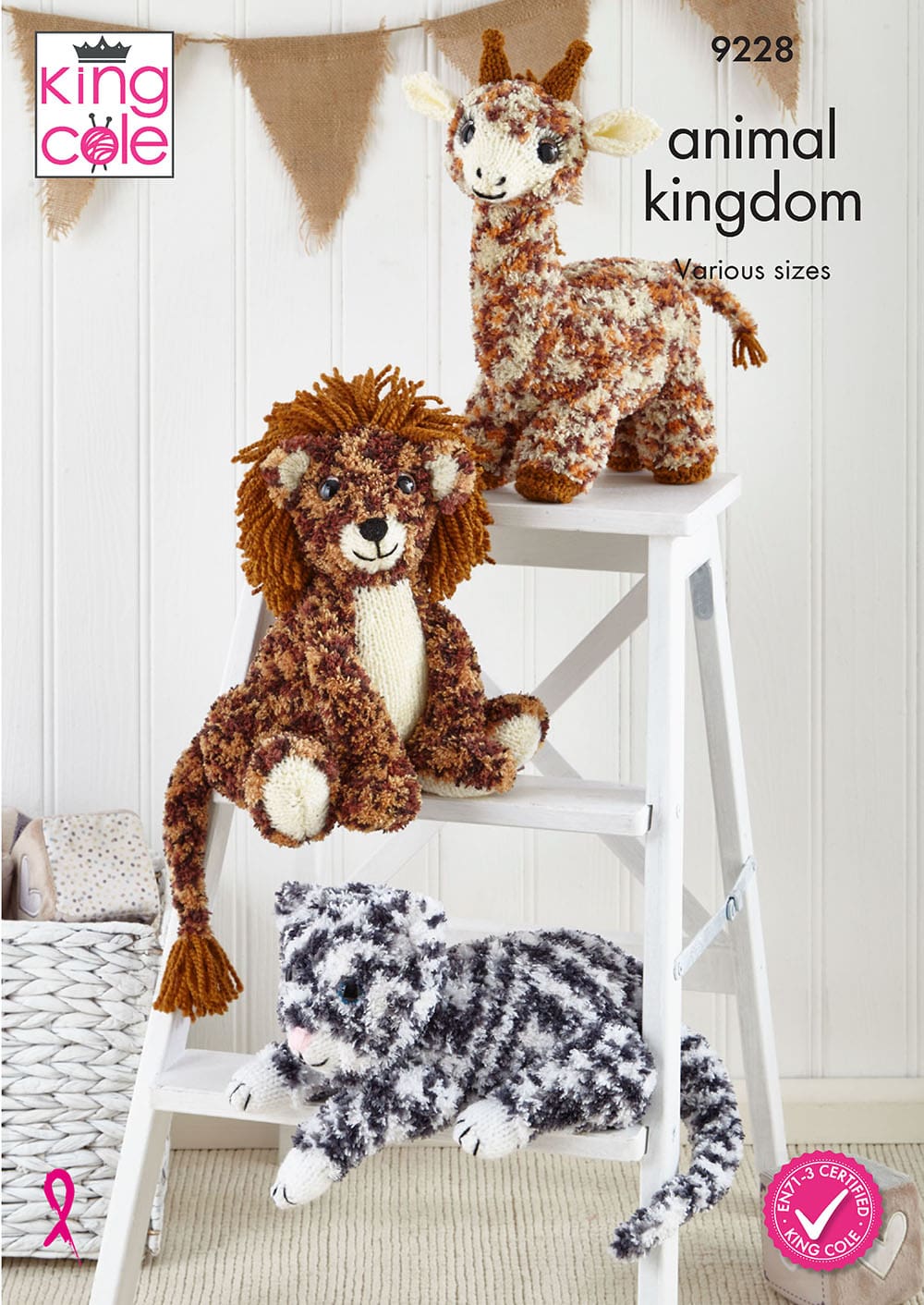 king-cole-p9228-strickanleitung-tierfiguren-animal-kingdom image 1