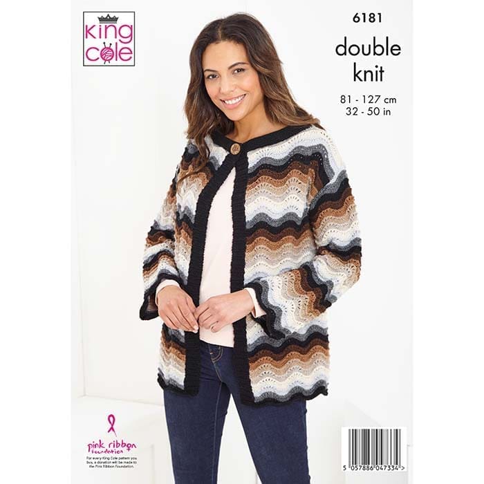 king-cole-6181-pullover-cardigan-strickanleitung-pricewise image 2