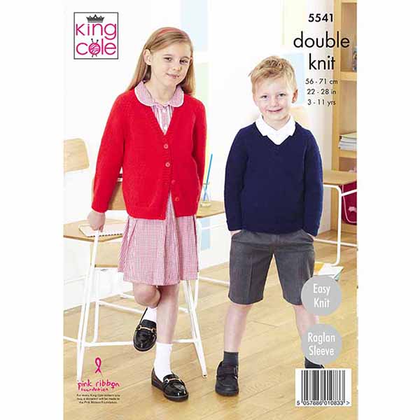 king-cole-5541-strickanleitung-cardigan-pullover-pricewise-dk image 2