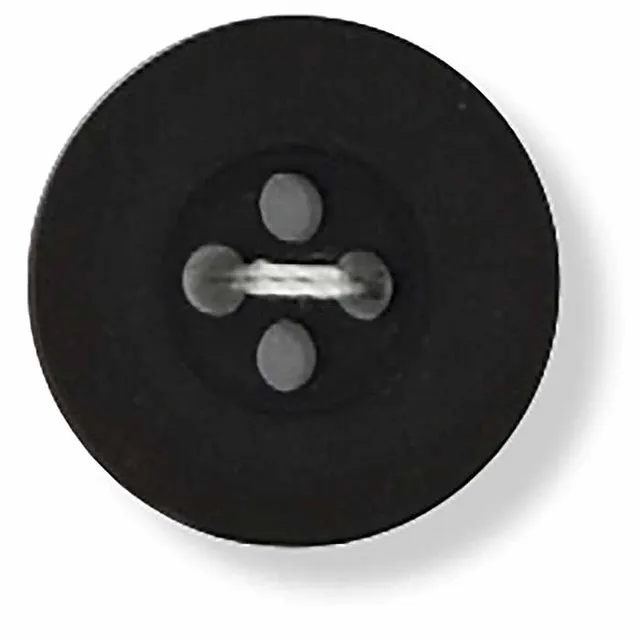 king-cole-haberdashery-knopf-braun-24-ligne-tiefem-rand image 1