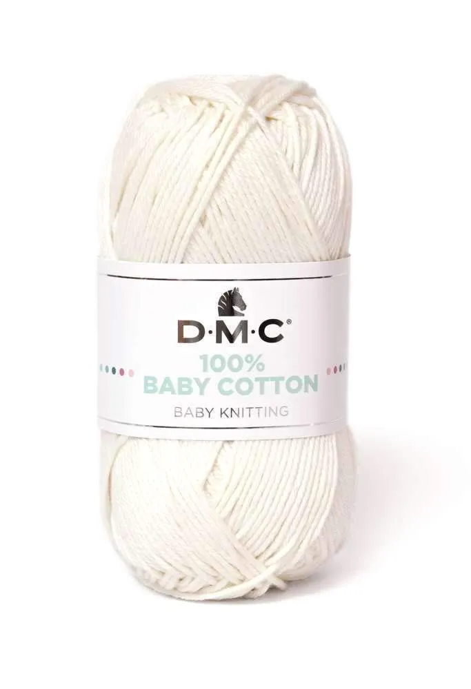 dmc-baby-cotton-761-strickgarn-50g-106m-100-baumwolle image 1