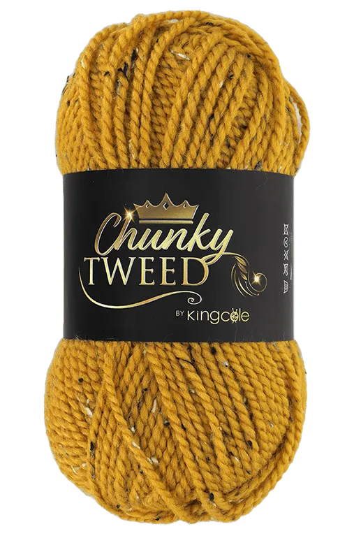 king-cole-chunky-tweed-strickgarn-chunky-tweedwolle image 1