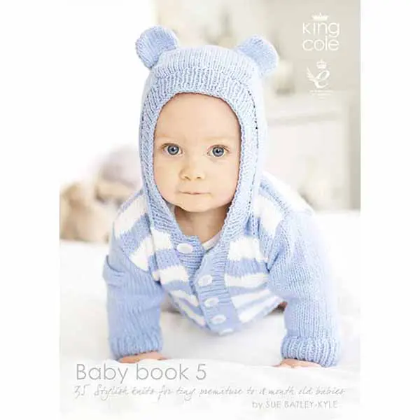 king-cole-baby-book-5-baby-strick-und-h-kelbuch image 1
