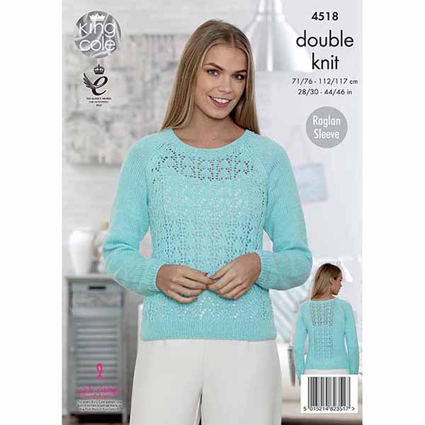 king-cole-patterns-4518-strickanleitung-pullover-cottonsoft image 2