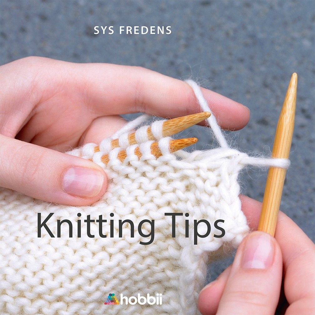 hobbii-knitting-tips-strickbuch-48-seiten-sys-fredens image 1