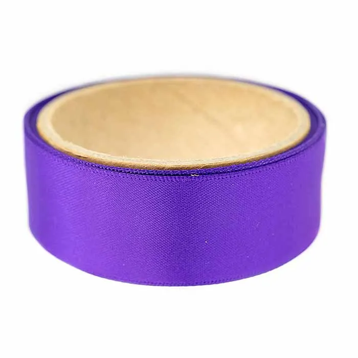 king-cole-haberdashery-satinband-25mm-x-3m-lila-polyester image 1