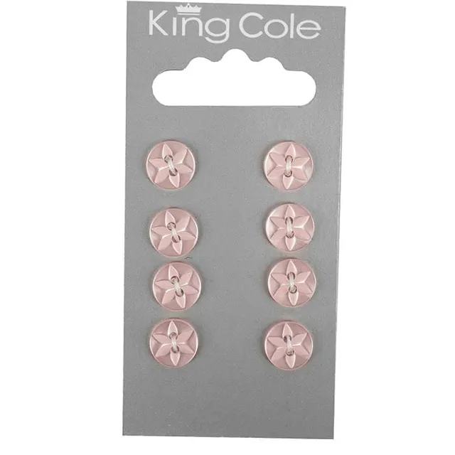 king-cole-kn-pfe-blumen-rosa-klein-n-hkn-pfe image 1