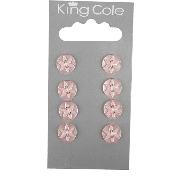 king-cole-kn-pfe-blumen-rosa-klein-n-hkn-pfe image 1