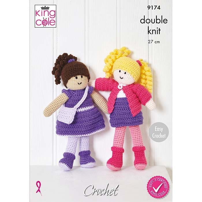 king-cole-9174-h-kelanleitung-amigurumi-puppen-big-value-dk image 1
