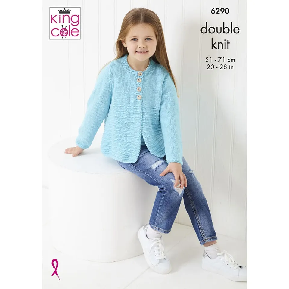 king-cole-6290-cardigan-strickanleitung-comfort-baby-dk image 1