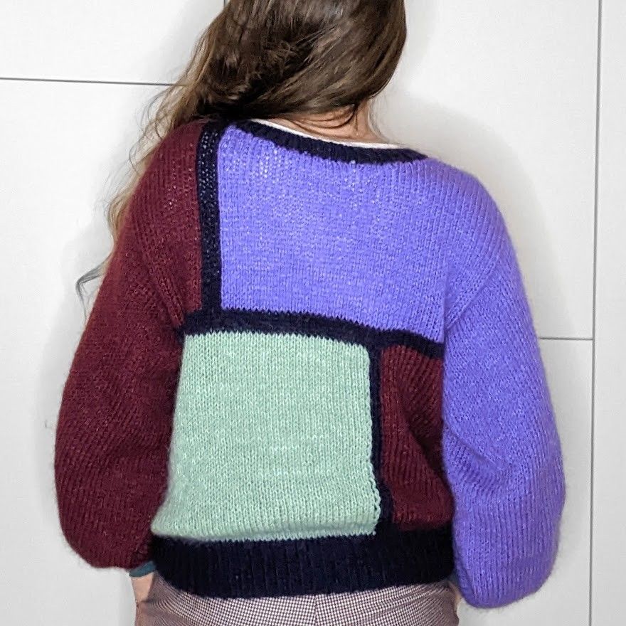 hobbii-anleitungen-mondrian-pullover-xs-xxl-colorblock image 5
