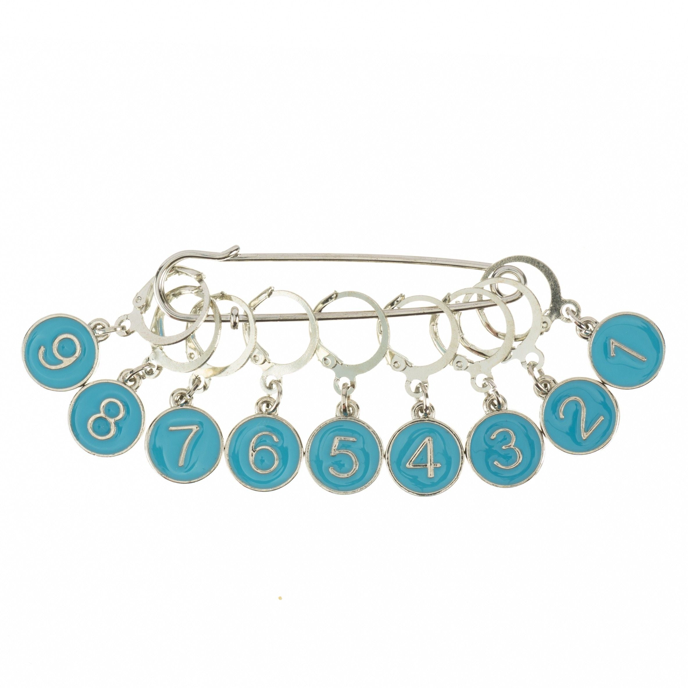 hobbii-maschenmarkierer-mit-zahlen-blau-9er-set-schalnadel image 1