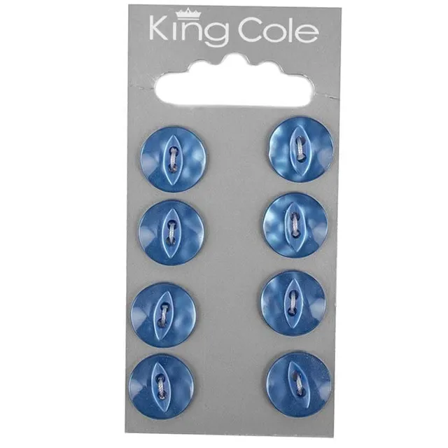 king-cole-haberdashery-fisheye-kn-pfe-blau-klein image 1