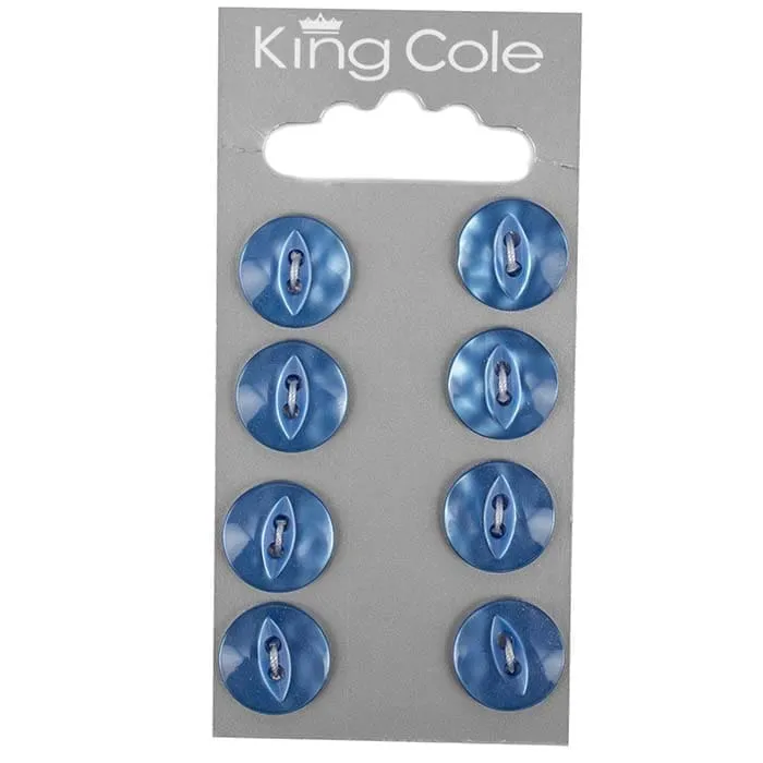 king-cole-haberdashery-fisheye-kn-pfe-blau-klein image 1