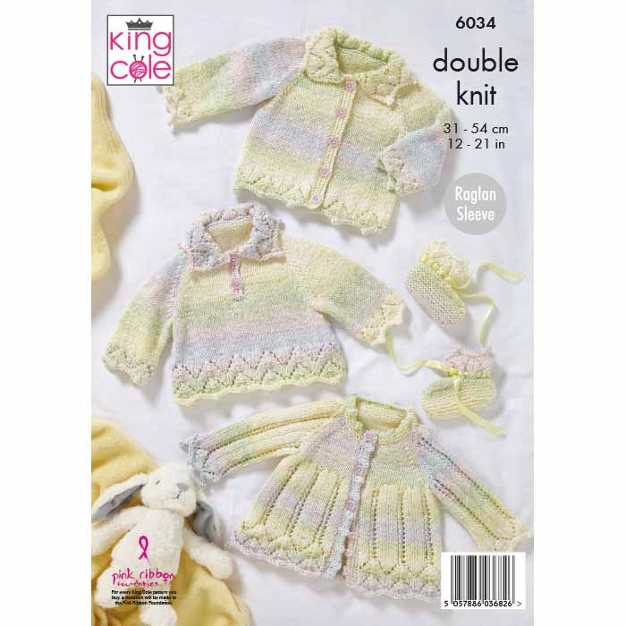 king-cole-6034-strickanleitung-babyjacke-cutie-pie-dk image 2