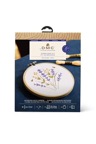 dmc-wildblumen-aurora-menendez-stickset-mittel-vorgedruckt image 2